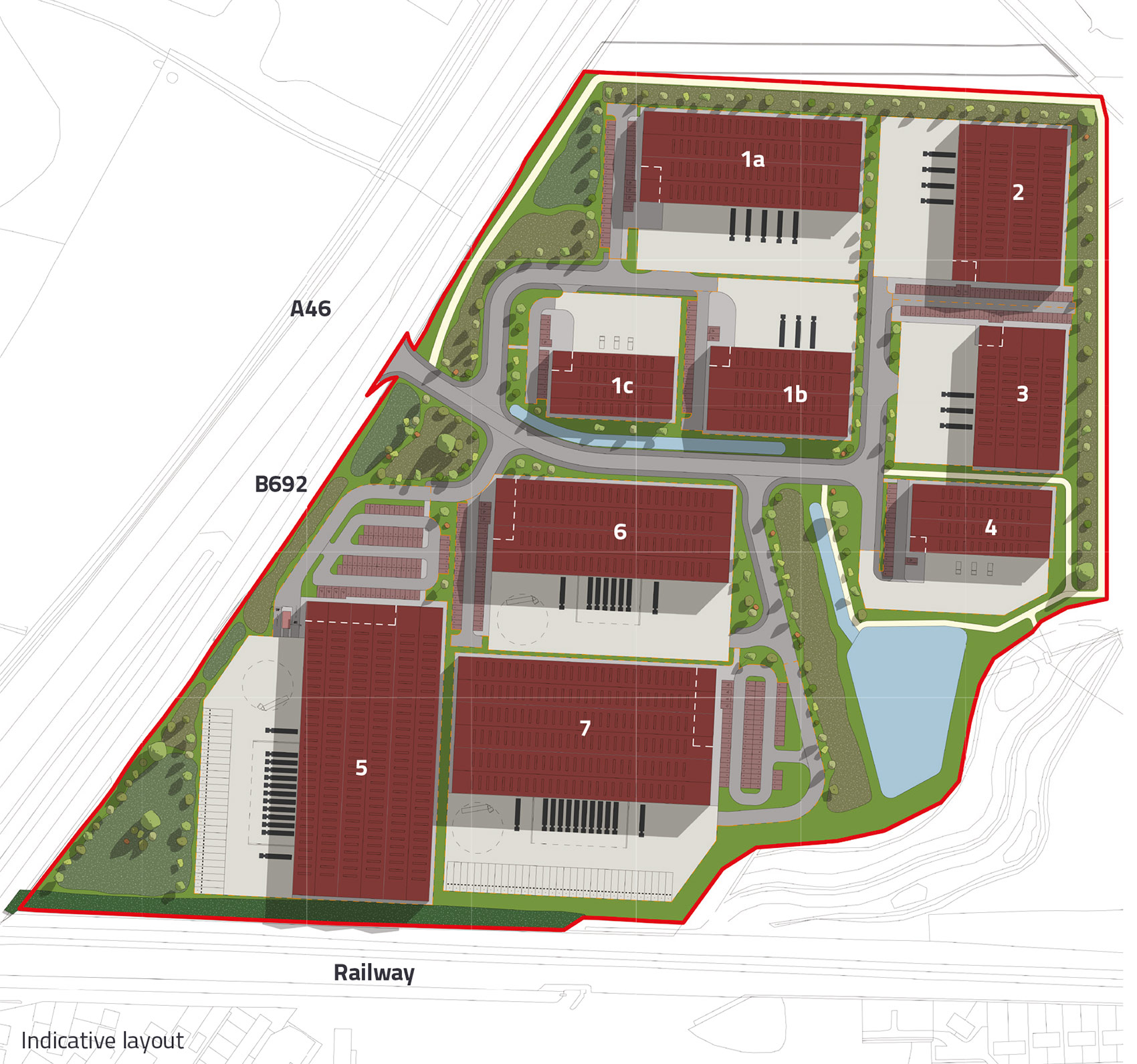 proposed masterplan